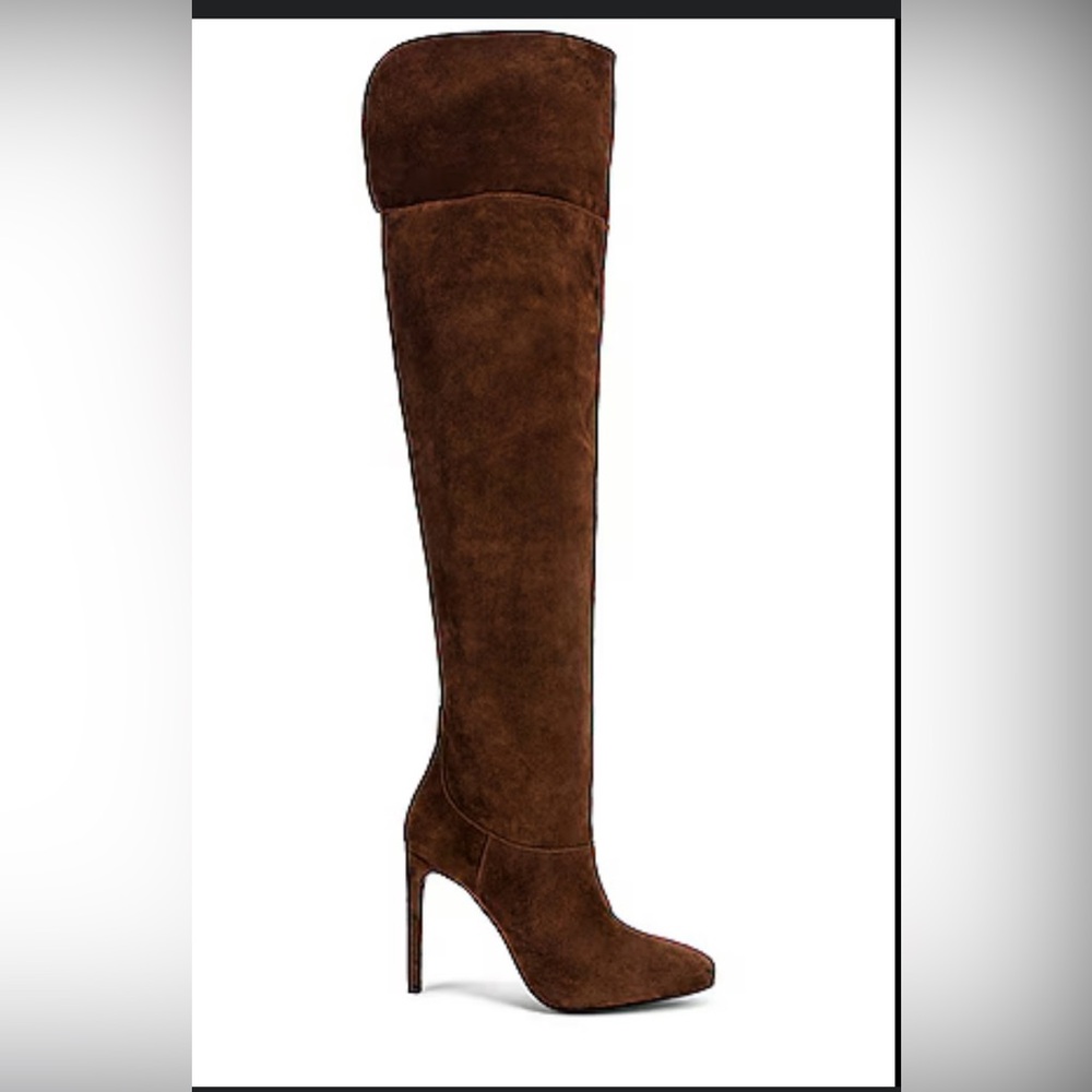 House of Harlow 1960 Rich Brown Over-the-Knee Boots